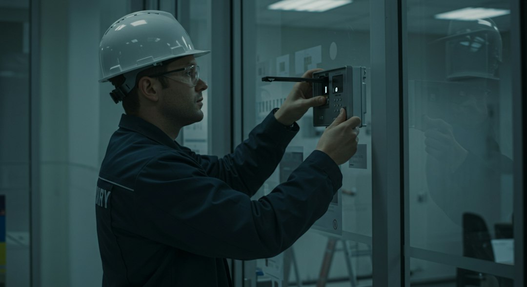 Commercial rekey locksmith service