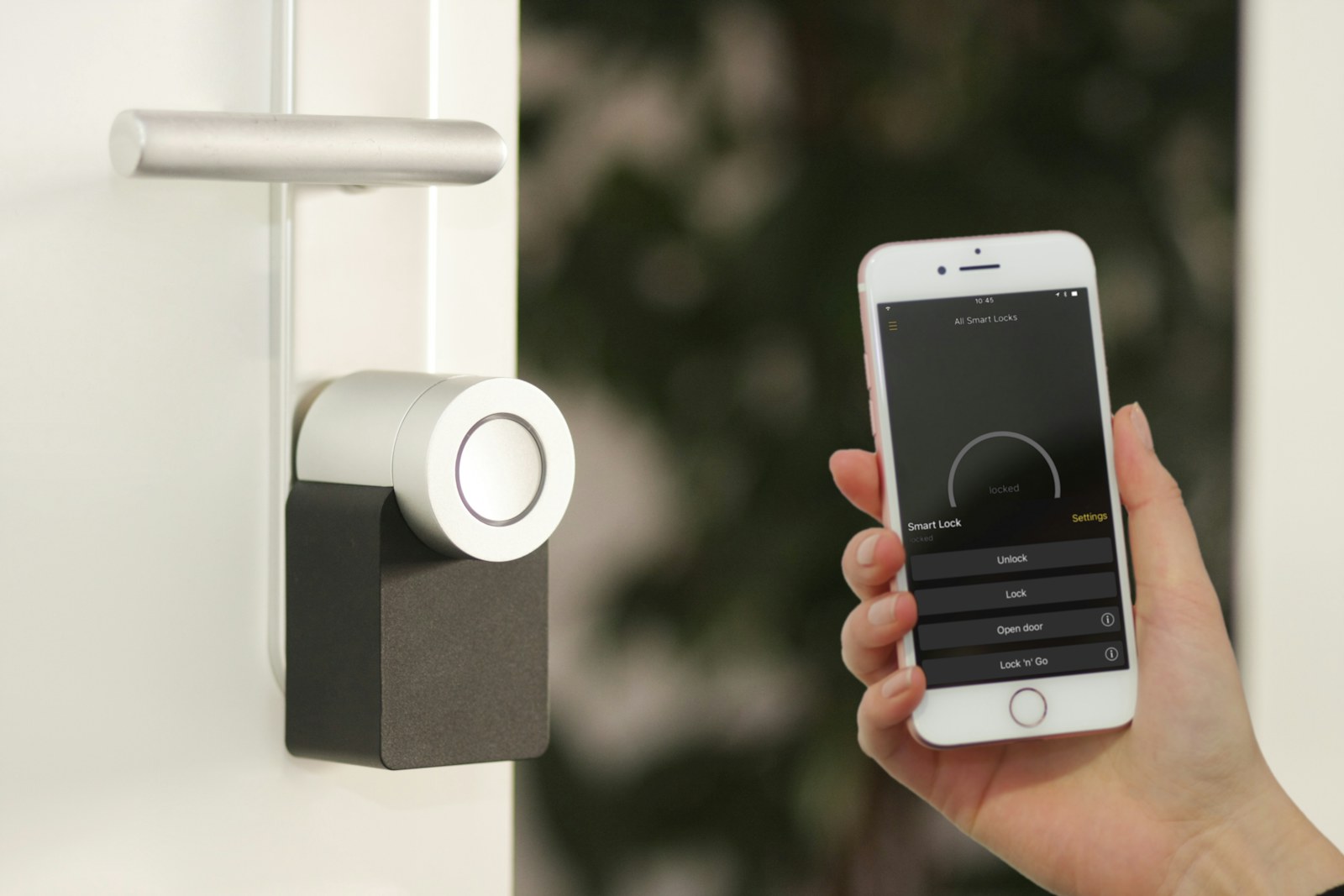 Smart lock installation service